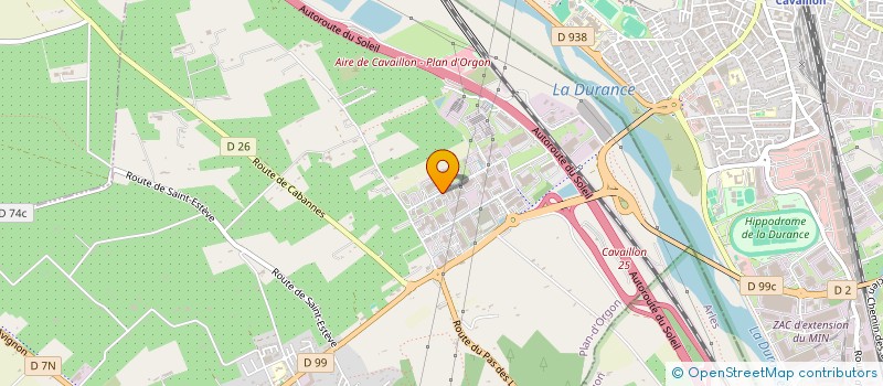 localisation de l'entreprise CYCE à PLAN-D'ORGON