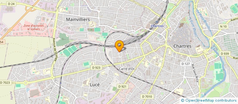localisation de l'entreprise CYCEM à LUCE