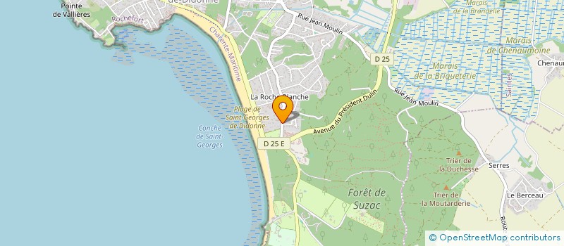 localisation de l'entreprise CYCL'EVASION  SAINT-GEORGES-DE-DIDONNE