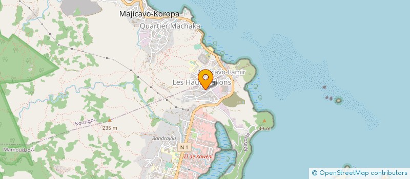 localisation de l'entreprise CYCLAMAY à MAMOUDZOU