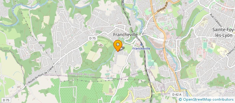 localisation de l'entreprise CYCLAMETO  FRANCHEVILLE