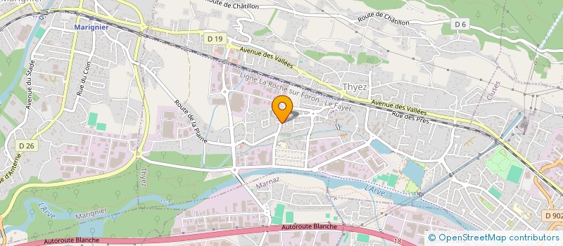 localisation de l'entreprise CYCLANE GROUP à THYEZ