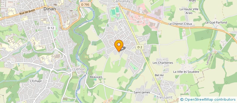 localisation de l'entreprise CYCLE 22 à QUEVERT