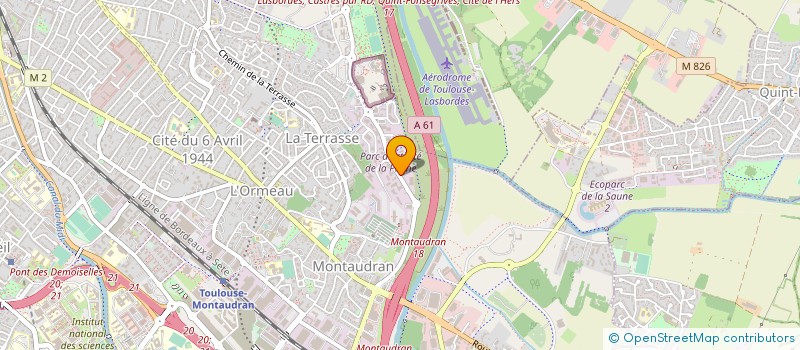 localisation de l'entreprise CYCLE DE L'EAU EXPERTISE ET ASSISTANCE à TOULOUSE
