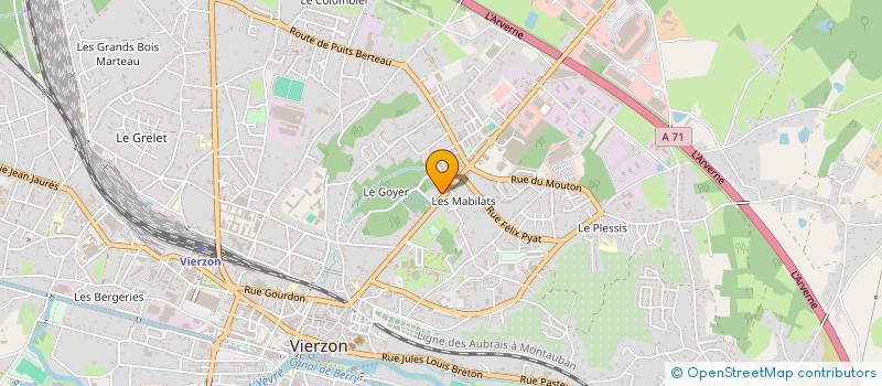 localisation de l'entreprise CYCLE DIAS VIERZON  VIERZON