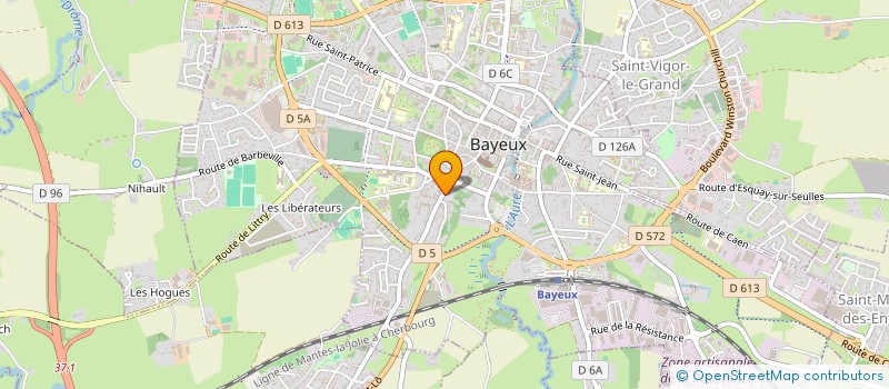 localisation de l'entreprise CYCLE FOR WATER  BAYEUX