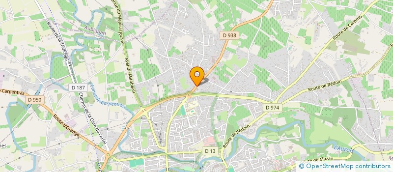 localisation de l'entreprise CYCLE ORGANISATION à CARPENTRAS