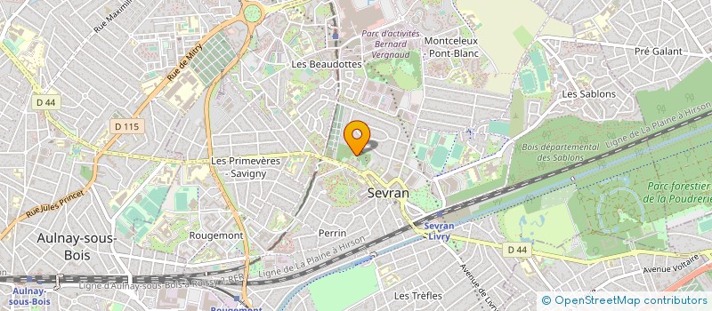 localisation de l'entreprise CYCLE TERRE à SEVRAN