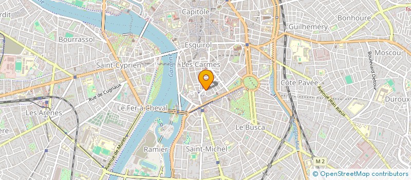 localisation de l'entreprise CYCLEAUJETS à TOULOUSE