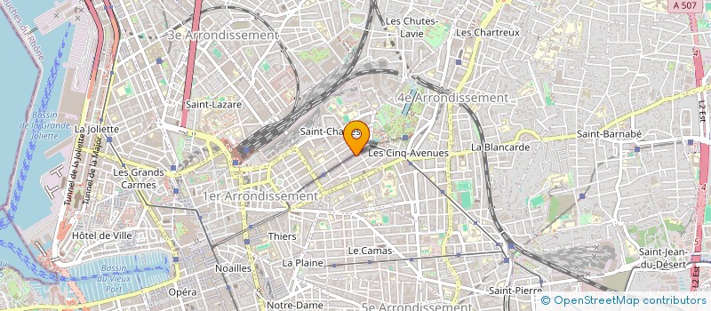 localisation de l'entreprise CYCLEOSOL 1 à MARSEILLE