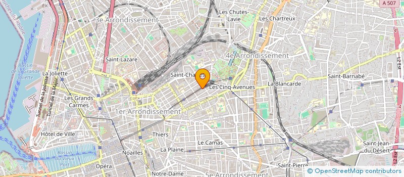 localisation de l'entreprise CYCLEOSOL 14 à MARSEILLE