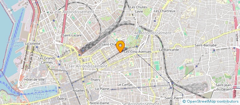 localisation de l'entreprise CYCLEOSOL 15 à MARSEILLE