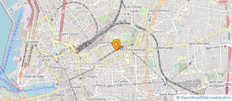localisation de l'entreprise CYCLEOSOL 4 à MARSEILLE