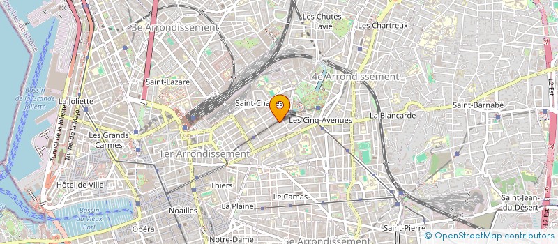 localisation de l'entreprise CYCLEOSOL 6 à MARSEILLE