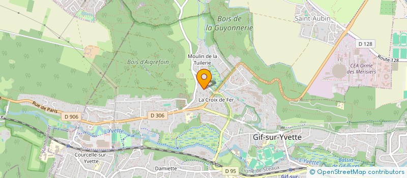 localisation de l'entreprise CYCLEPRO à GIF-SUR-YVETTE