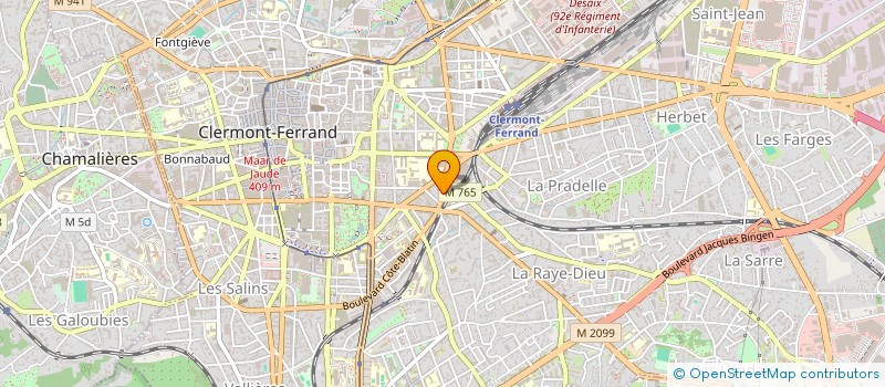 localisation de l'entreprise CYCLERMONT à CREUZIER-LE-VIEUX