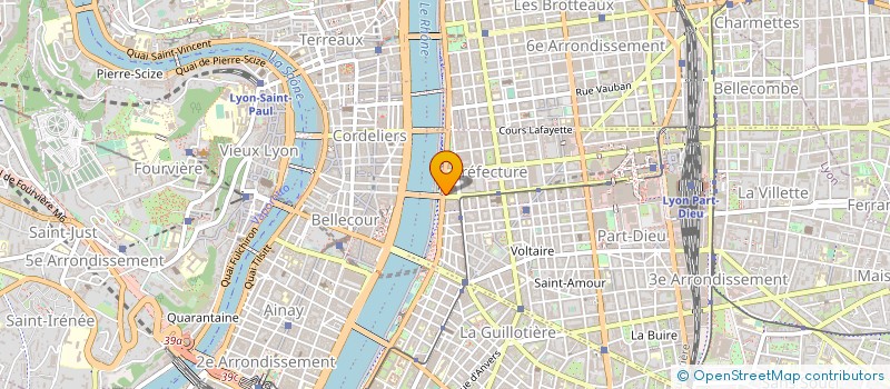 localisation de l'entreprise CYCLES BLAIN LYON à LYON