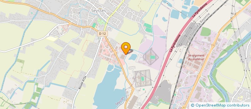 localisation de l'entreprise CYCLES CHOLET  SEYSSES