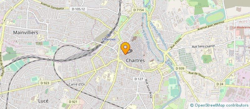 localisation de l'entreprise CYCLES CONORD à CHARTRES