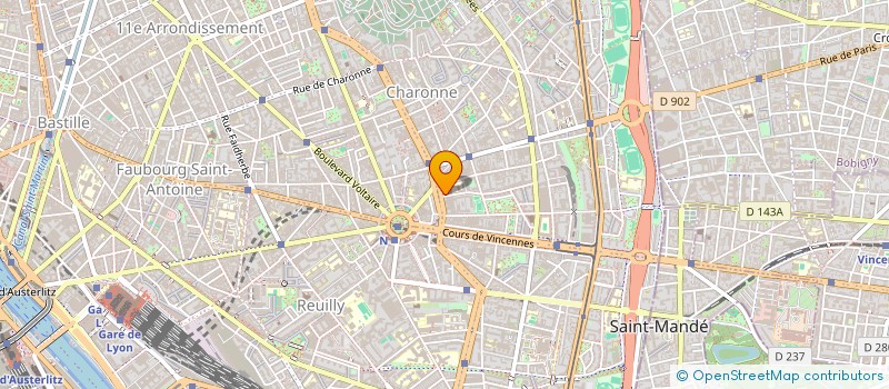 localisation de l'entreprise CYCLES DELCAYRE à PARIS