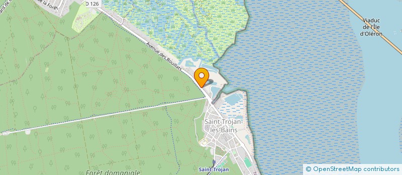 localisation de l'entreprise CYCLES DEMION  SAINT-TROJAN-LES-BAINS