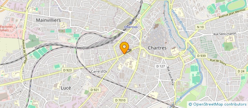localisation de l'entreprise CYCLES ET LOISIRS à CHARTRES