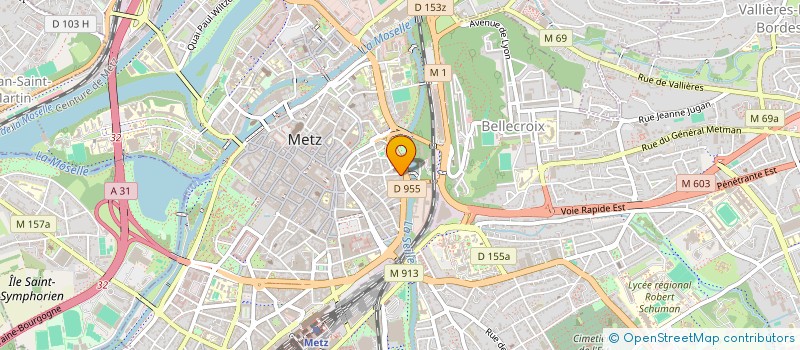 localisation de l'entreprise CYCLES ET MOTOS MAJCHZAK  METZ