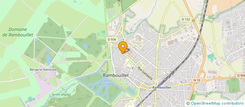 localisation de l'entreprise CYCLES ET RECYCLE à RAMBOUILLET