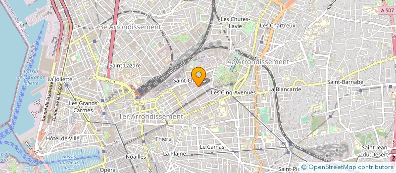localisation de l'entreprise CYCLES JOLIETTE à MARSEILLE