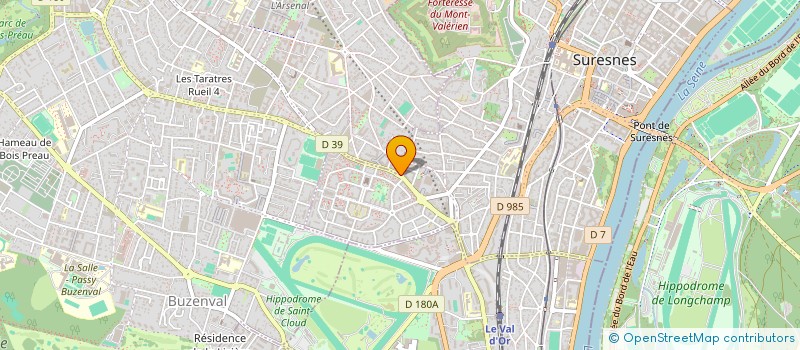 localisation de l'entreprise CYCLES LE GREVES à SURESNES