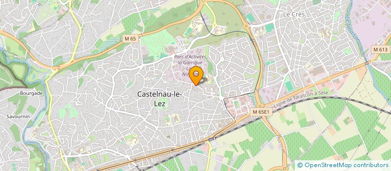 localisation de l'entreprise CYCLES LEFEBVRE à CASTELNAU-LE-LEZ