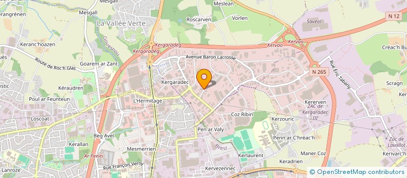 localisation de l'entreprise CYCLES PAB à GOUESNOU