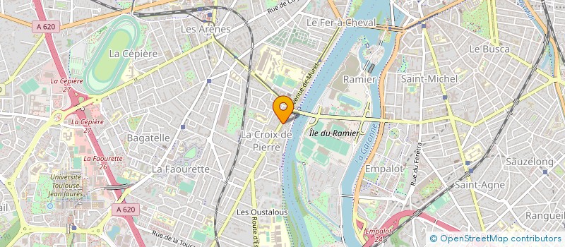 localisation de l'entreprise CYCLES PASQUET à TOULOUSE