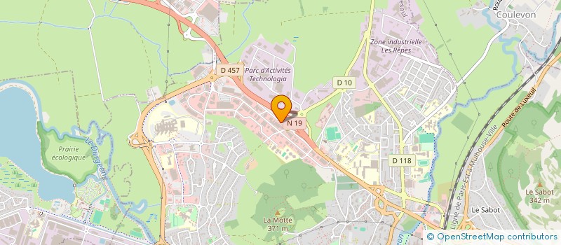 localisation de l'entreprise CYCLES PRAX à VESOUL