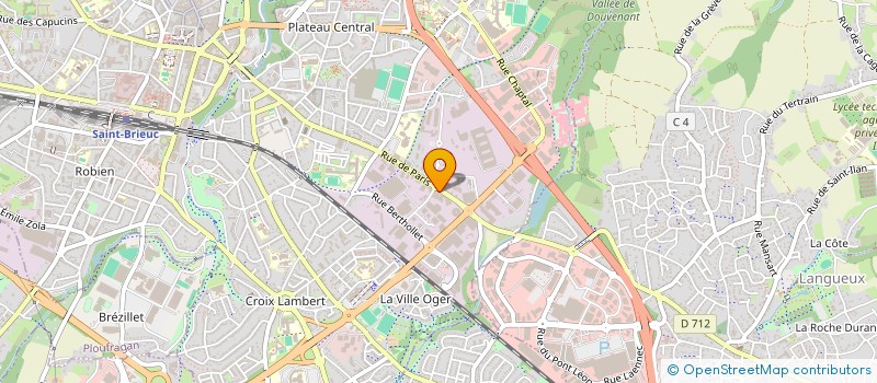 localisation de l'entreprise CYCLES PRESSE à SAINT-BRIEUC