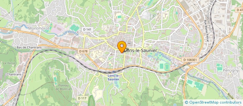 localisation de l'entreprise CYCLES PROST à LONS-LE-SAUNIER