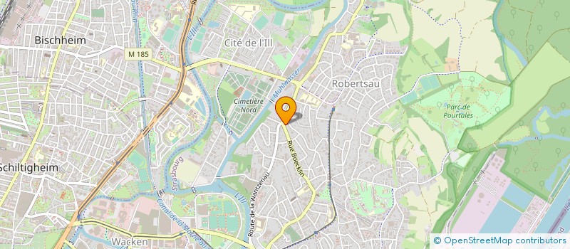 localisation de l'entreprise CYCLES TEDONE à STRASBOURG