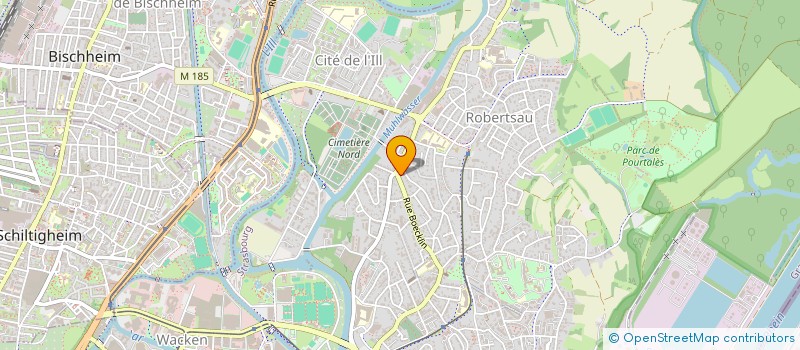 localisation de l'entreprise CYCLES TEDONE FILS  STRASBOURG