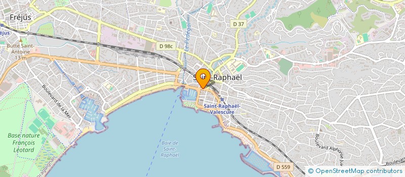 localisation de l'entreprise CYCLES THIERRY  SAINT-RAPHAEL