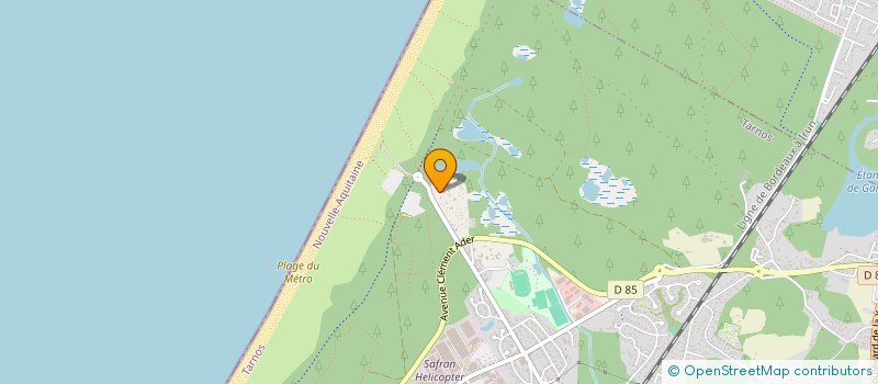 localisation de l'entreprise CYCLESCAPADE  TARNOS