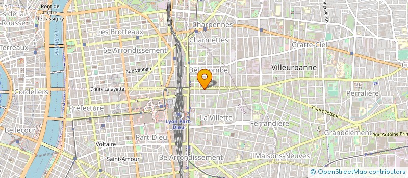 localisation de l'entreprise CYCLETIC à LYON