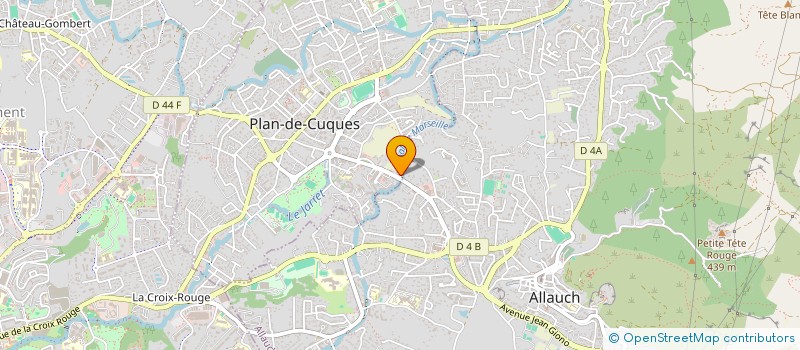 localisation de l'entreprise CYCLETOILE  PLAN-DE-CUQUES