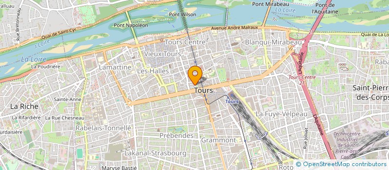 localisation de l'entreprise CYCLEWATT  TOURS