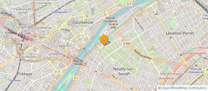 localisation de l'entreprise CYCLEZ à NEUILLY-SUR-SEINE