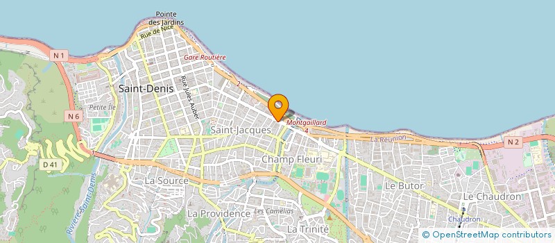 localisation de l'entreprise CYCLING à SAINT-DENIS