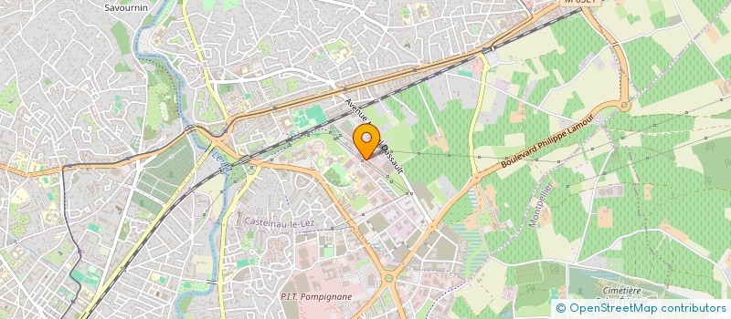 localisation de l'entreprise CYCLING à CASTELNAU-LE-LEZ