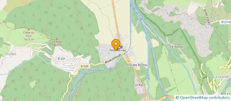 localisation de l'entreprise CYCLING ASCENTS à LE BOURG-D'OISANS