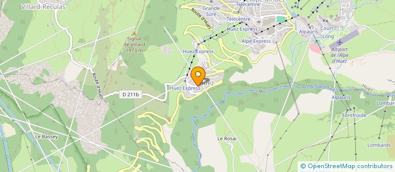 localisation de l'entreprise CYCLING TRAVEL à HUEZ