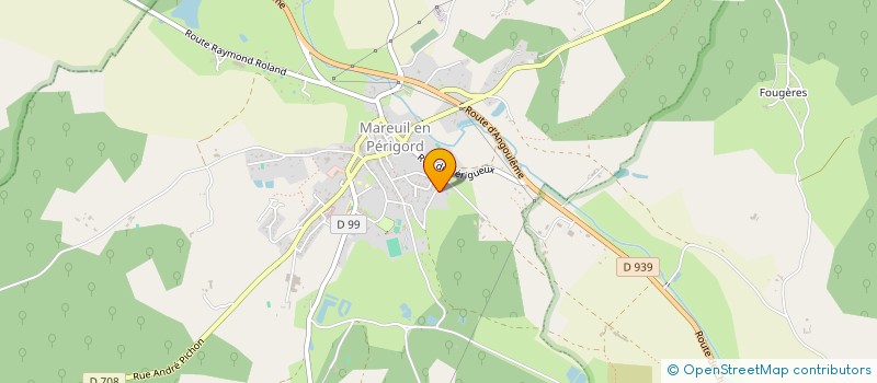 localisation de l'entreprise CYCLISME ORGANIS MAREUIL-VERTEILLAC  MAREUIL EN PERIGORD