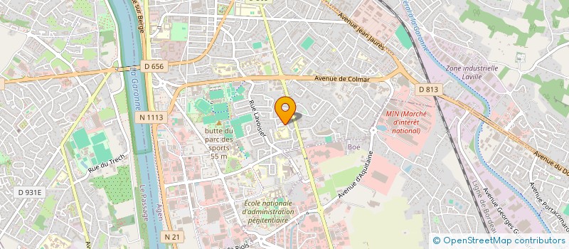 localisation de l'entreprise CYCLISPORT EVENTS  AGEN